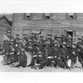 NWMP Band Dawson Yukon 1903